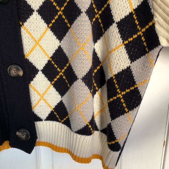 argyle cardigan ♡ - Picture 8 of 14